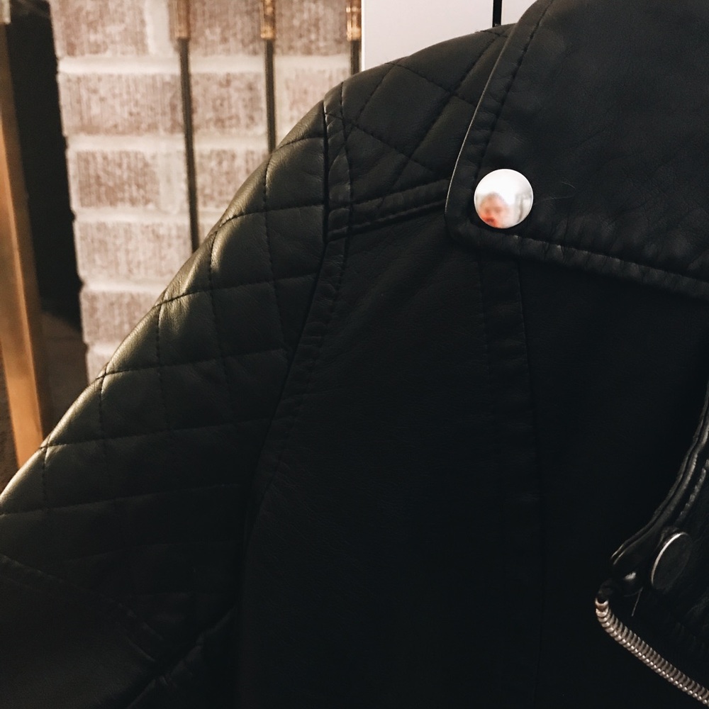 Leather Biker Jacket